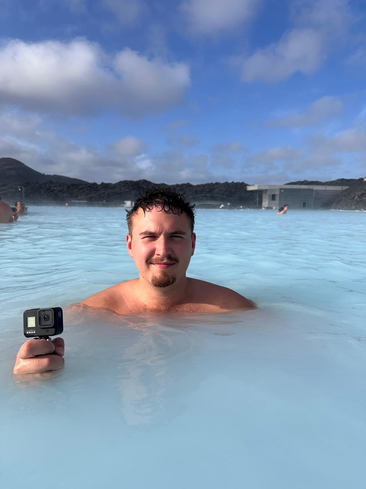 Marc Ciupek im Wasser